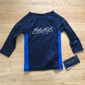 Baby swim shirt w UV protection